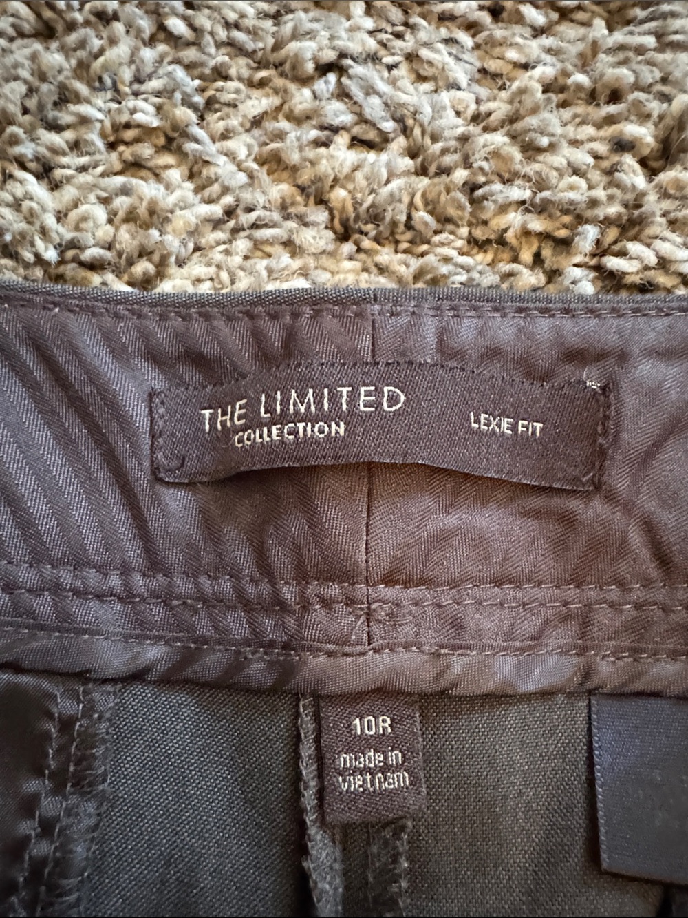The Limited Brown Lexie Fit Dress Pants - Picture 2 of 2